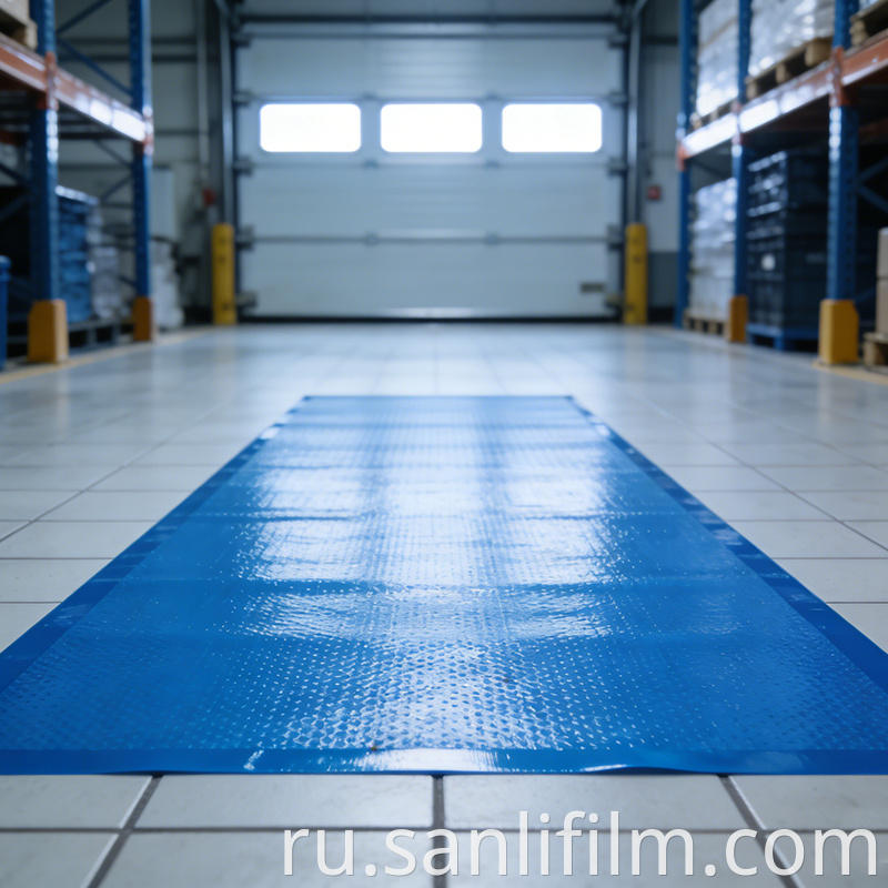 Warehouse Receiving Areas Sticky Mat